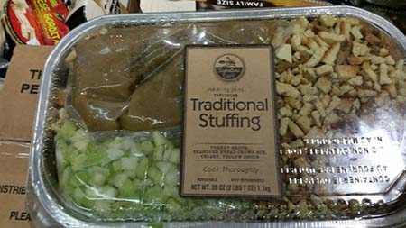 Taylor Farms Pacific, Inc. Recalls Signature Cafe Traditional Stuffing Due to Potential Undeclared Allergens (Milk, Wheat, Soy)